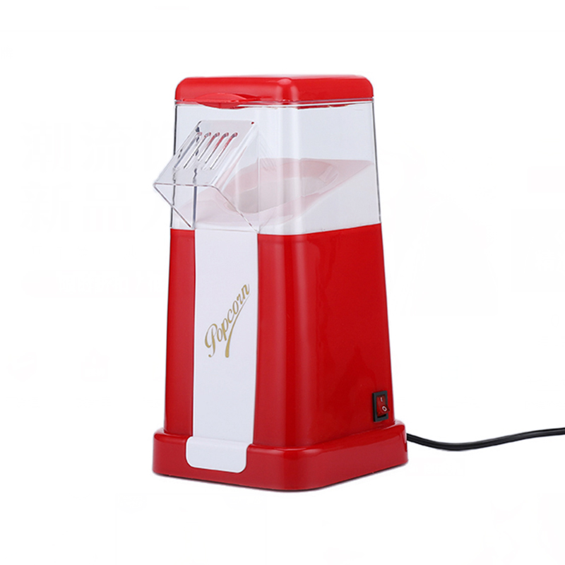 PC Transparent Box Popcorn Machine Model PM-1201 Europeisk Plugg